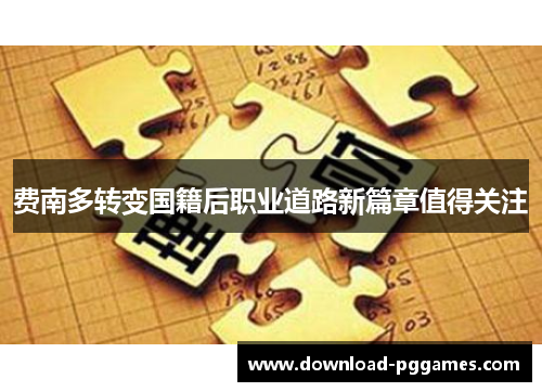费南多转变国籍后职业道路新篇章值得关注 费南多转变国籍后职业道路新篇章值得关注